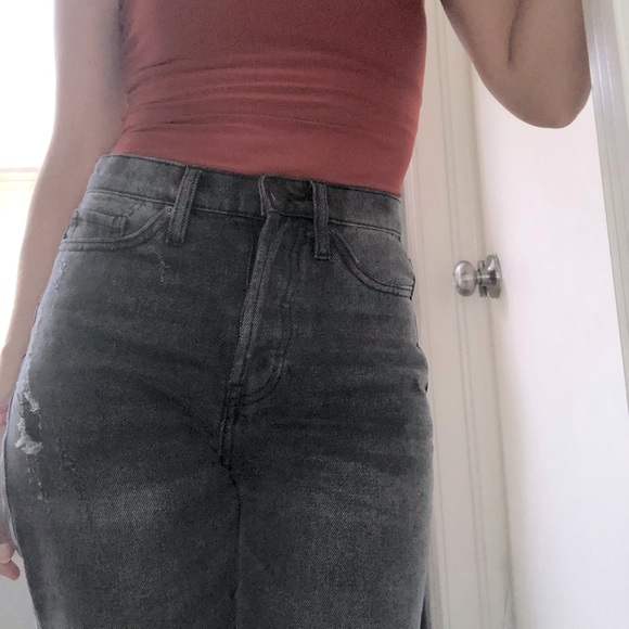 High waist frayed jeans 👖 - Picture 4 of 5